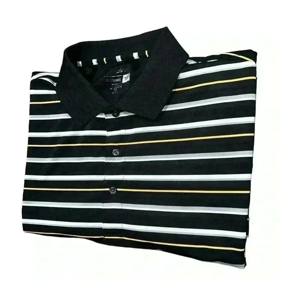 **Black Striped Jack Nicklaus Memorial Tournament Polo** - Picture 6 of 7